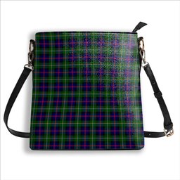 ScotsTee Shop Scottish Malcolm Modern Tartan Bucket Bag Ladies Shoulder Bag Midi
