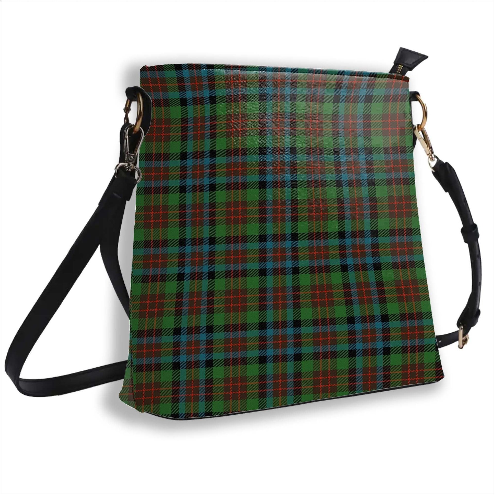 ScotsTee Shop Scottish MacDuff Hunting Ancient Tartan Bucket Bag Ladies Shoulder Bag Midi