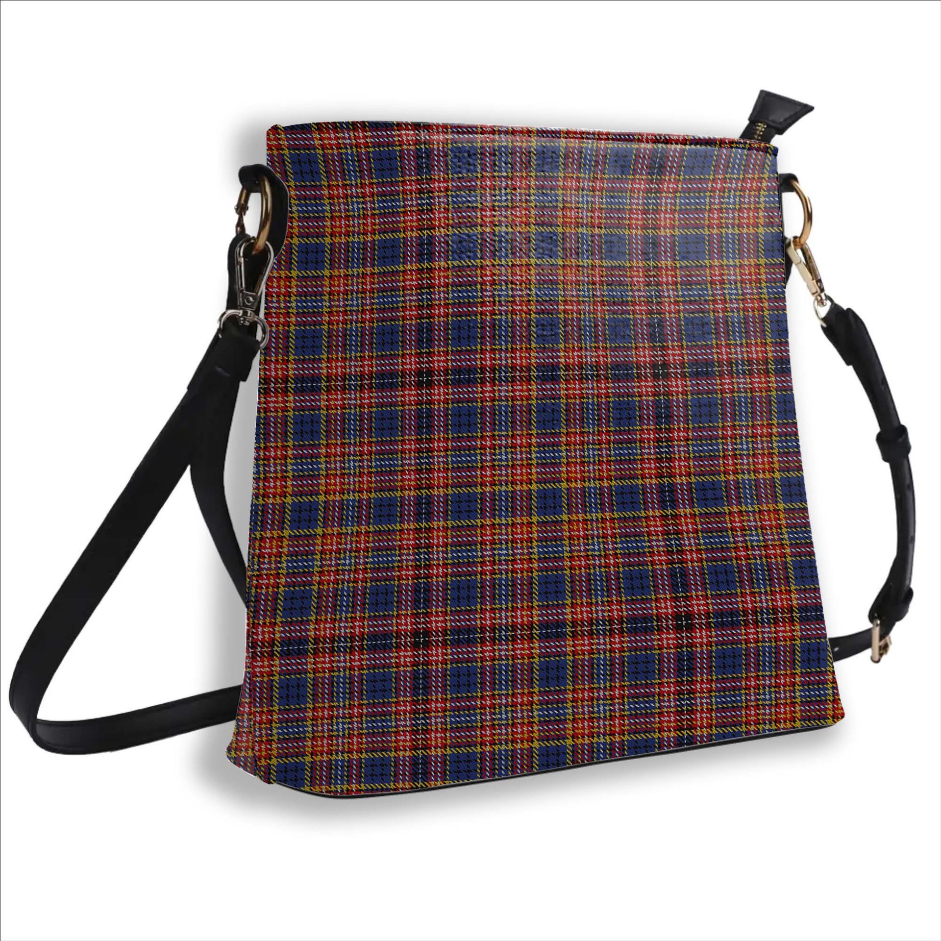 ScotsTee Shop Scottish Ogilvie 6 Tartan Bucket Bag Ladies Shoulder Bag Midi