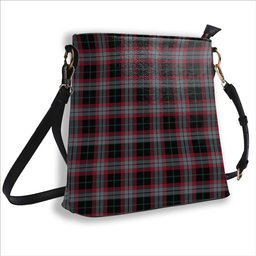 ScotsTee Shop Scottish Lindsay Hunting Modern Tartan Bucket Bag Ladies Shoulder Bag Midi