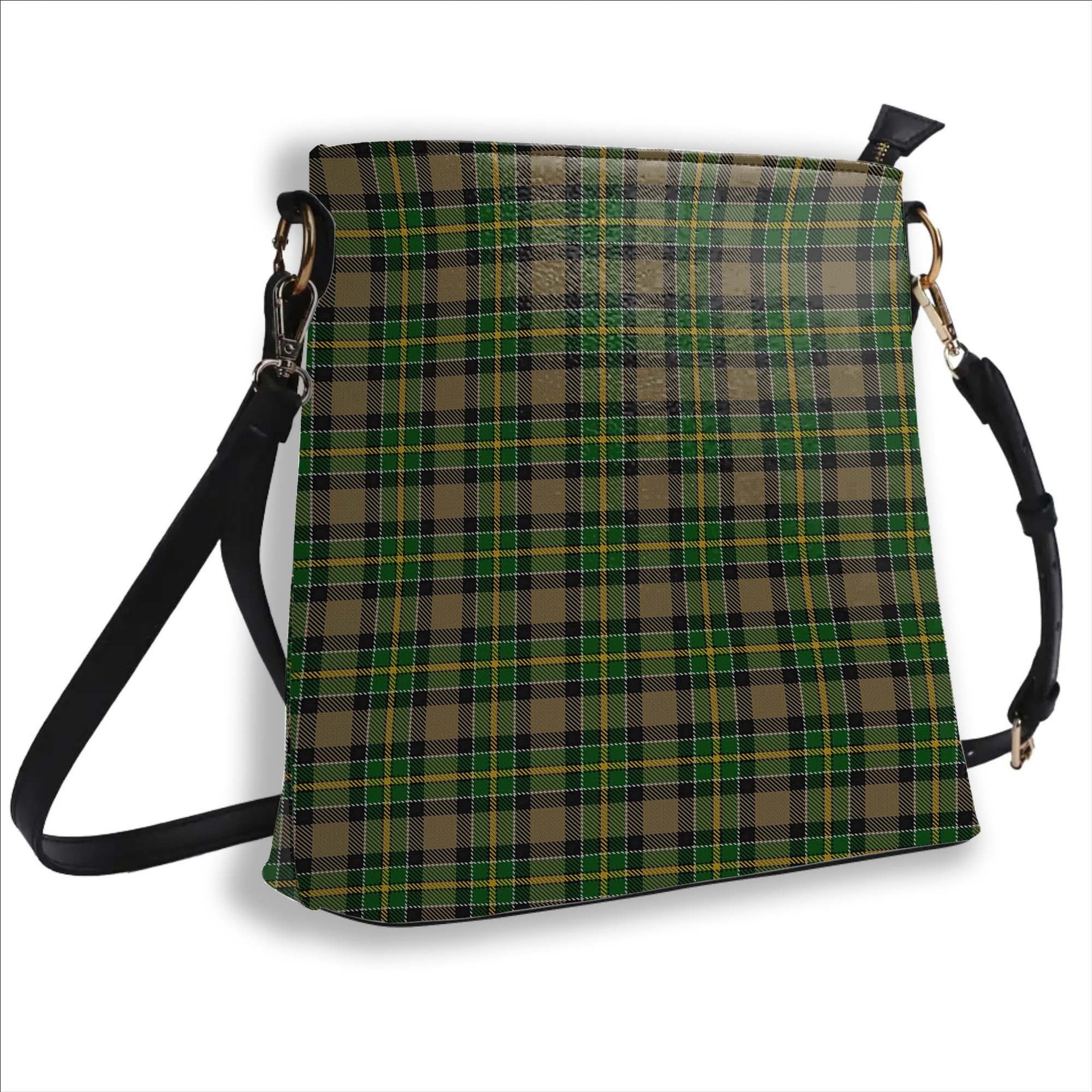 ScotsTee Shop Scottish Hamilton of Brandon Tartan Bucket Bag Ladies Shoulder Bag Midi