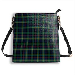 ScotsTee Shop Scottish MacLeod of Skye Modern Tartan Bucket Bag Ladies Shoulder Bag Midi