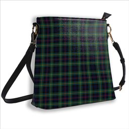ScotsTee Shop Scottish MacLeod of Skye Modern Tartan Bucket Bag Ladies Shoulder Bag Midi