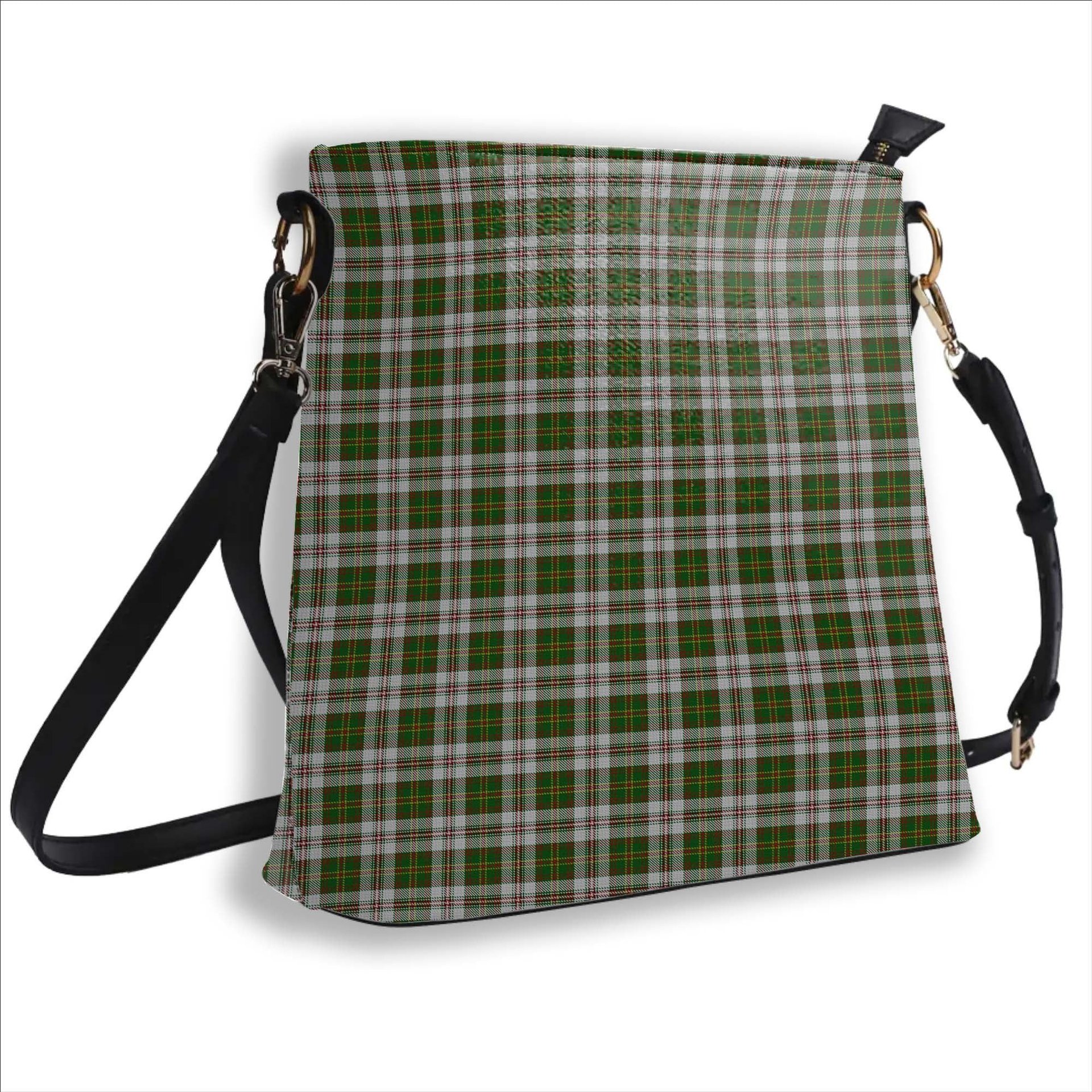 ScotsTee Shop Scottish Hay White Dress Tartan Bucket Bag Ladies Shoulder Bag Midi