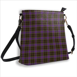 ScotsTee Shop Scottish Yew Thistle Tartan Bucket Bag Ladies Shoulder Bag Midi