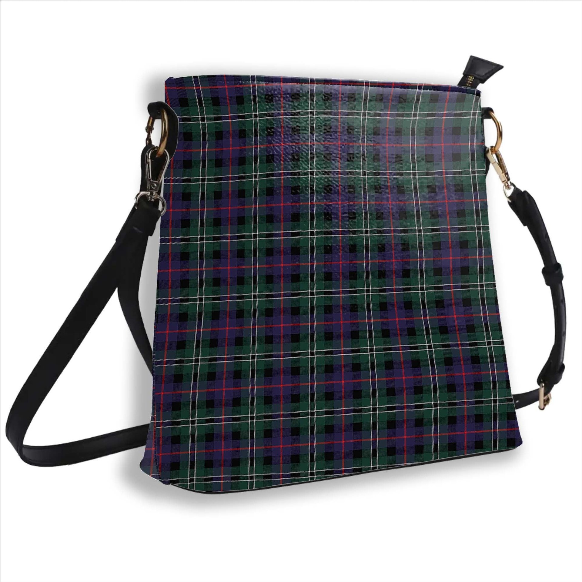 ScotsTee Shop Scottish Rose Hunting Modern Tartan Bucket Bag Ladies Shoulder Bag Midi
