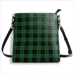 ScotsTee Shop Scottish MacArthur-Fox Hunting Ancient Tartan Bucket Bag Ladies Shoulder Bag Midi