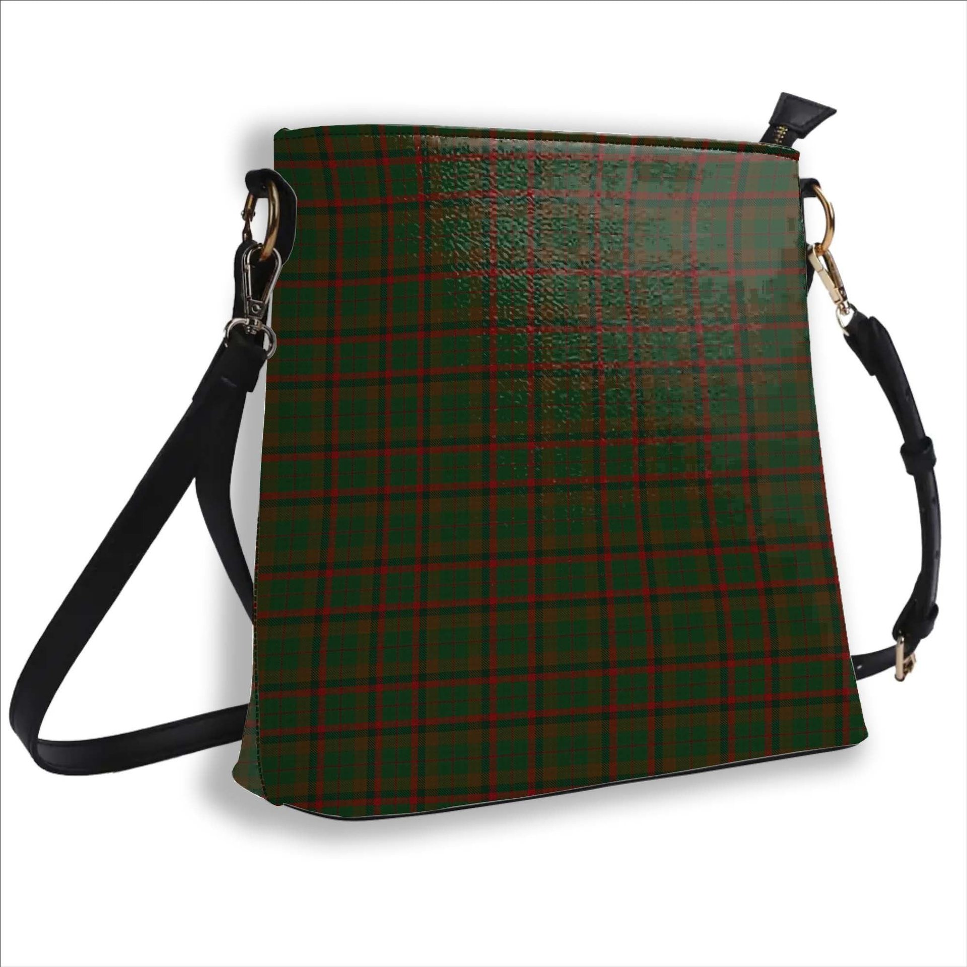ScotsTee Shop Scottish Macnaughton Hunting Tartan Bucket Bag Ladies Shoulder Bag Midi