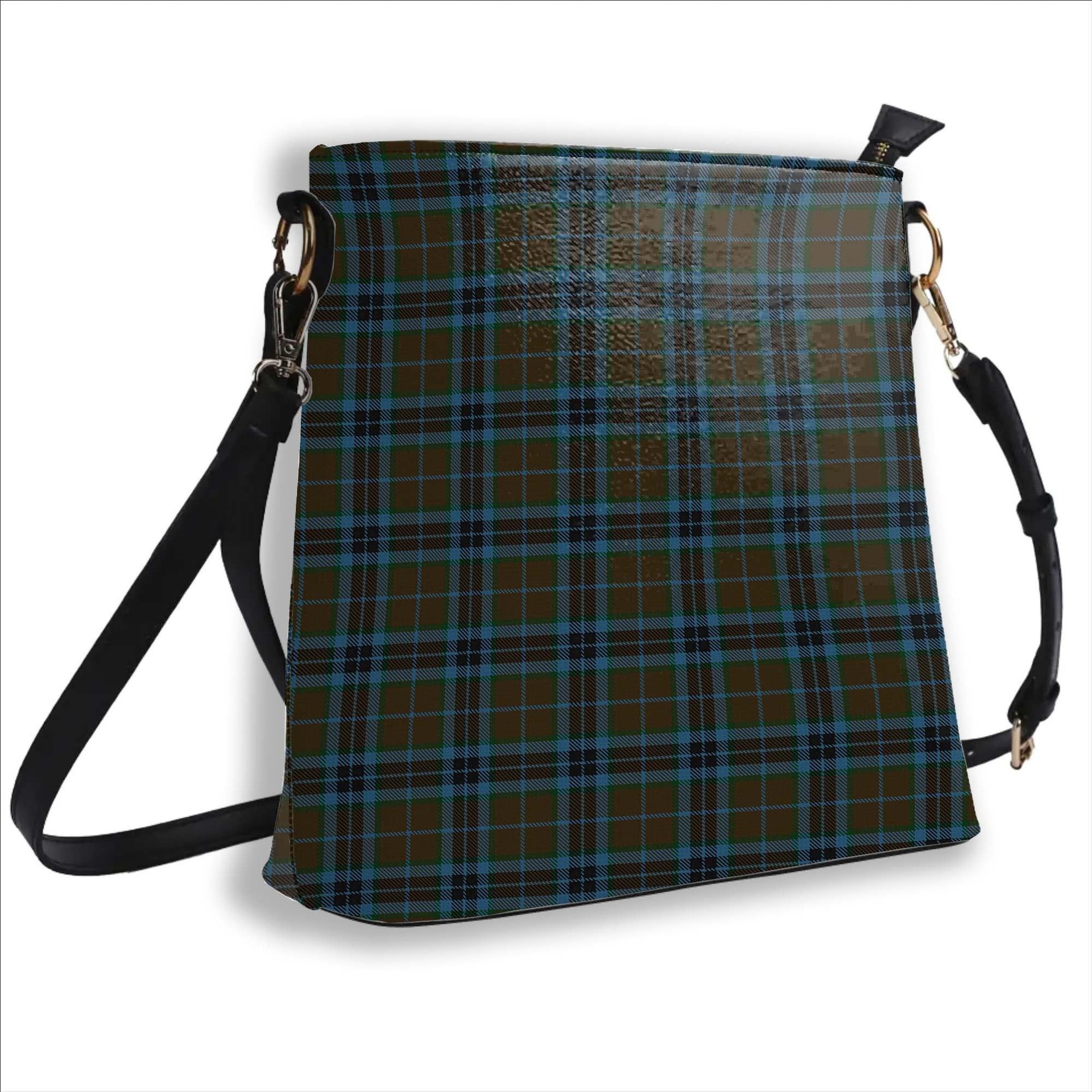 ScotsTee Shop Scottish Thomson Hunting Tartan Bucket Bag Ladies Shoulder Bag Midi