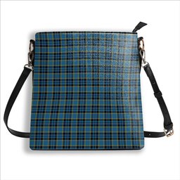ScotsTee Shop Scottish Rea Tartan Bucket Bag Ladies Shoulder Bag Midi