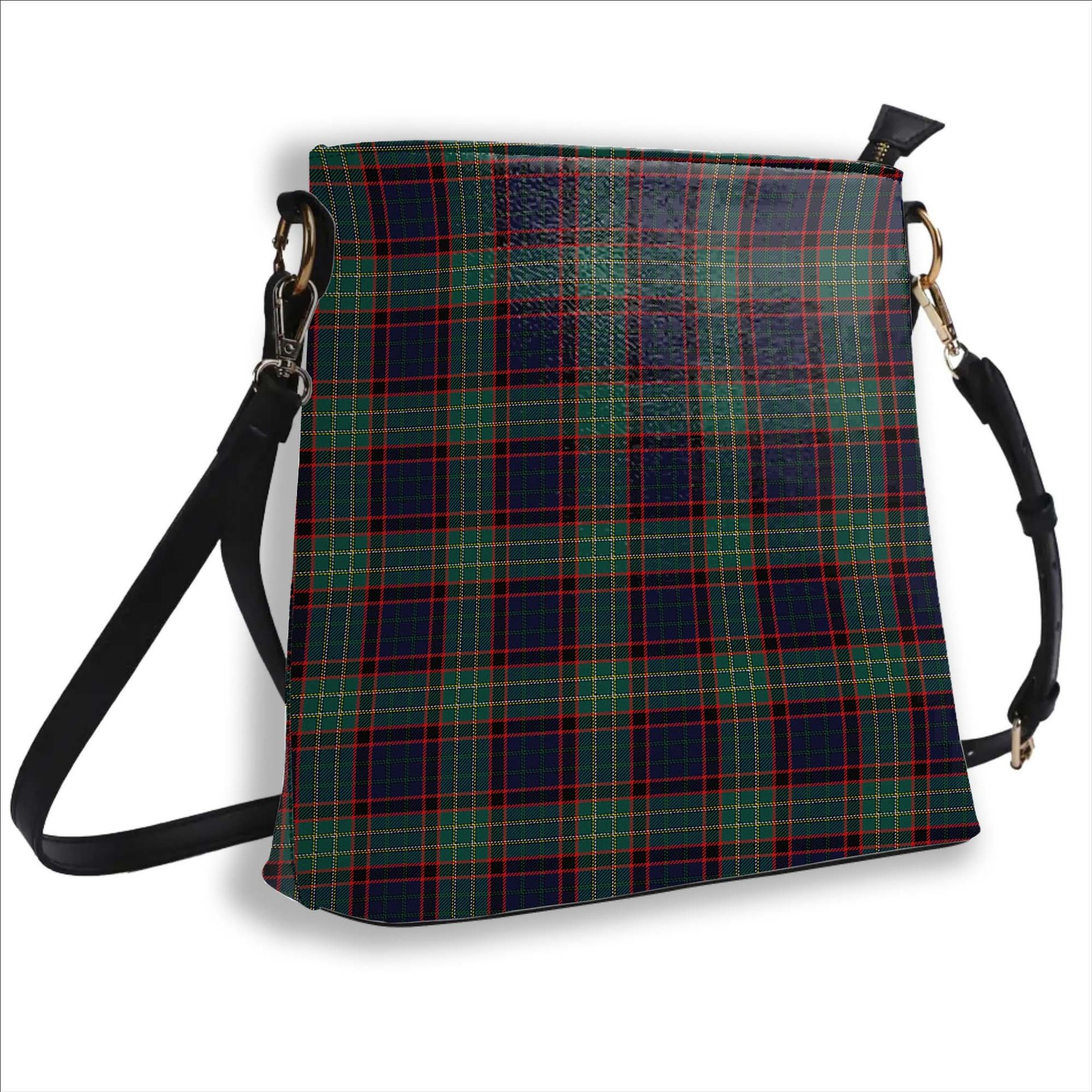 ScotsTee Shop Scottish Nicolson Hunting Modern Tartan Bucket Bag Ladies Shoulder Bag Midi