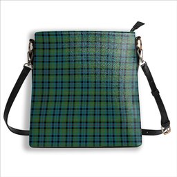 ScotsTee Shop Scottish Stevenson Hunting Ancient Tartan Bucket Bag Ladies Shoulder Bag Midi