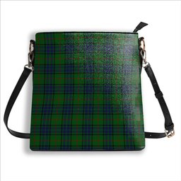 ScotsTee Shop Scottish Lauder Family Tartan Bucket Bag Ladies Shoulder Bag Midi