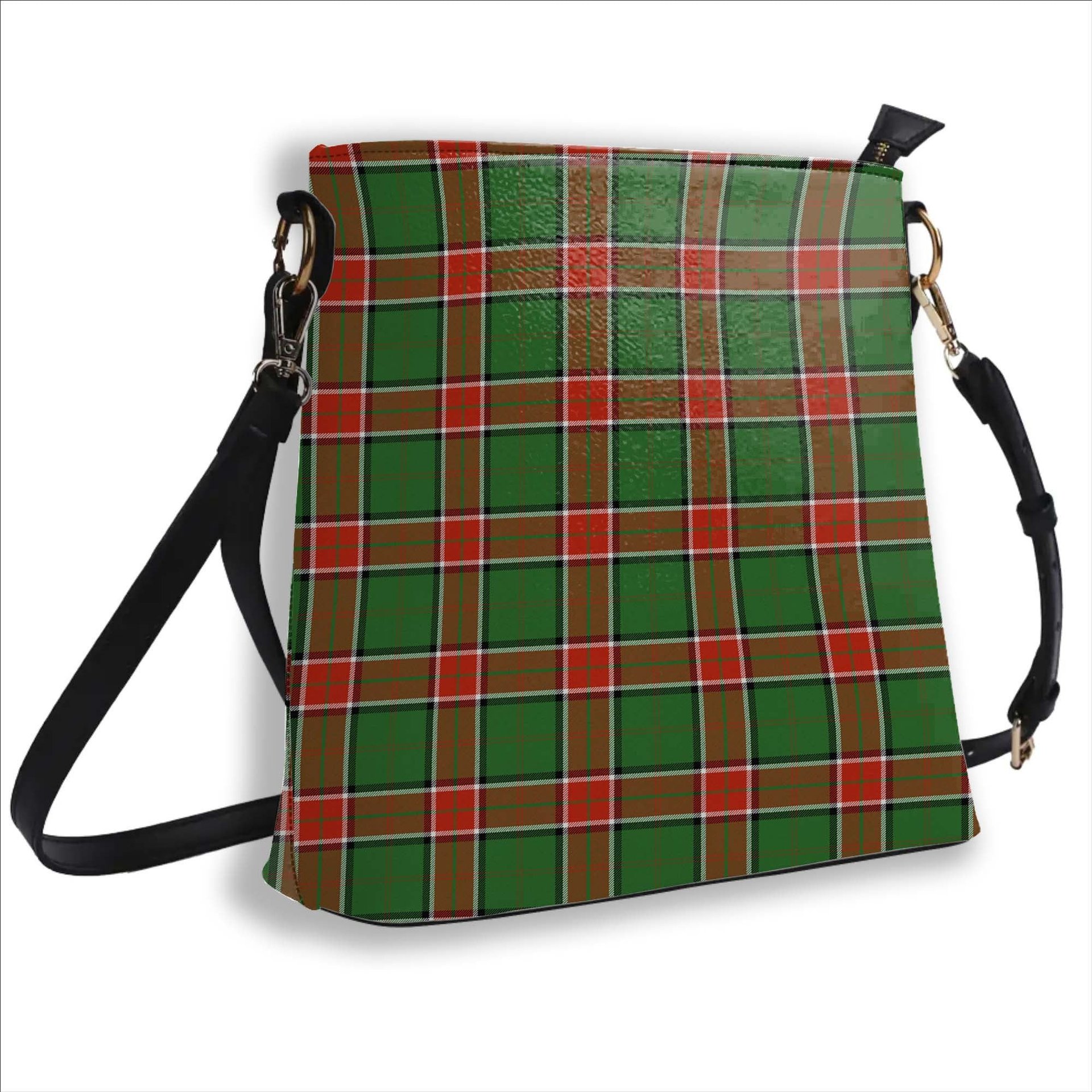ScotsTee Shop Scottish Pollock Ancient Tartan Bucket Bag Ladies Shoulder Bag Midi