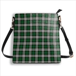 ScotsTee Shop Scottish McCandlish Arisaid Green Tartan Bucket Bag Ladies Shoulder Bag Midi