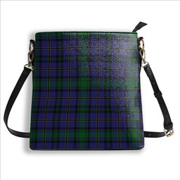 ScotsTee Shop Scottish Weir Modern Tartan Bucket Bag Ladies Shoulder Bag Midi