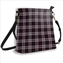 ScotsTee Shop Scottish MacPherson of Pitmain Tartan Bucket Bag Ladies Shoulder Bag Midi