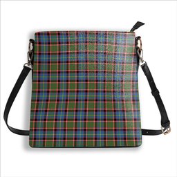 ScotsTee Shop Scottish Glass Tartan Bucket Bag Ladies Shoulder Bag Midi