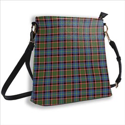 ScotsTee Shop Scottish Glass Tartan Bucket Bag Ladies Shoulder Bag Midi