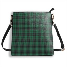 ScotsTee Shop Scottish MacKenzie Dress Modern Tartan Bucket Bag Ladies Shoulder Bag Midi