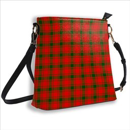 ScotsTee Shop Scottish MacQuarrie Modern Tartan Bucket Bag Ladies Shoulder Bag Midi