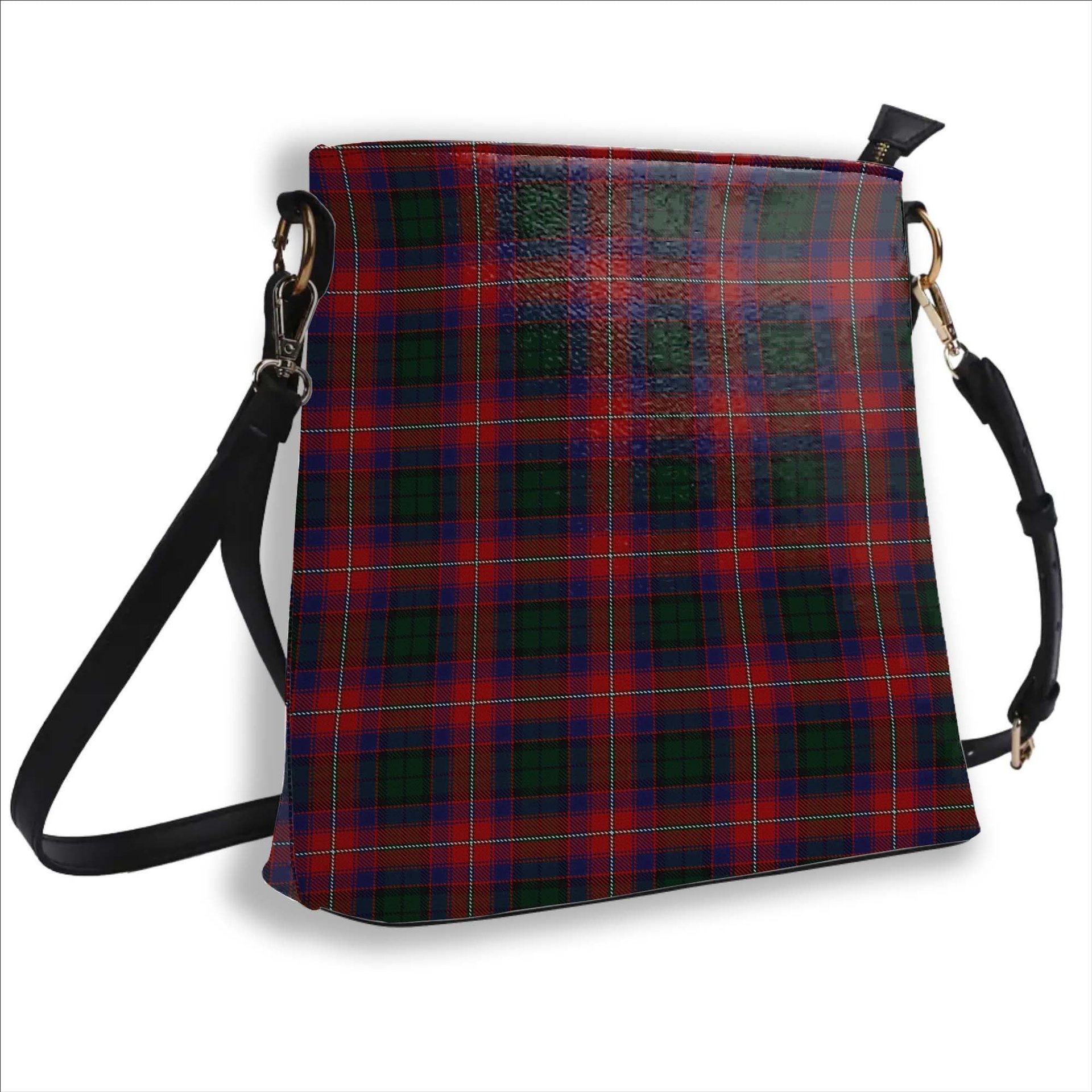 ScotsTee Shop Scottish MacInroy Rattray Tartan Bucket Bag Ladies Shoulder Bag Midi