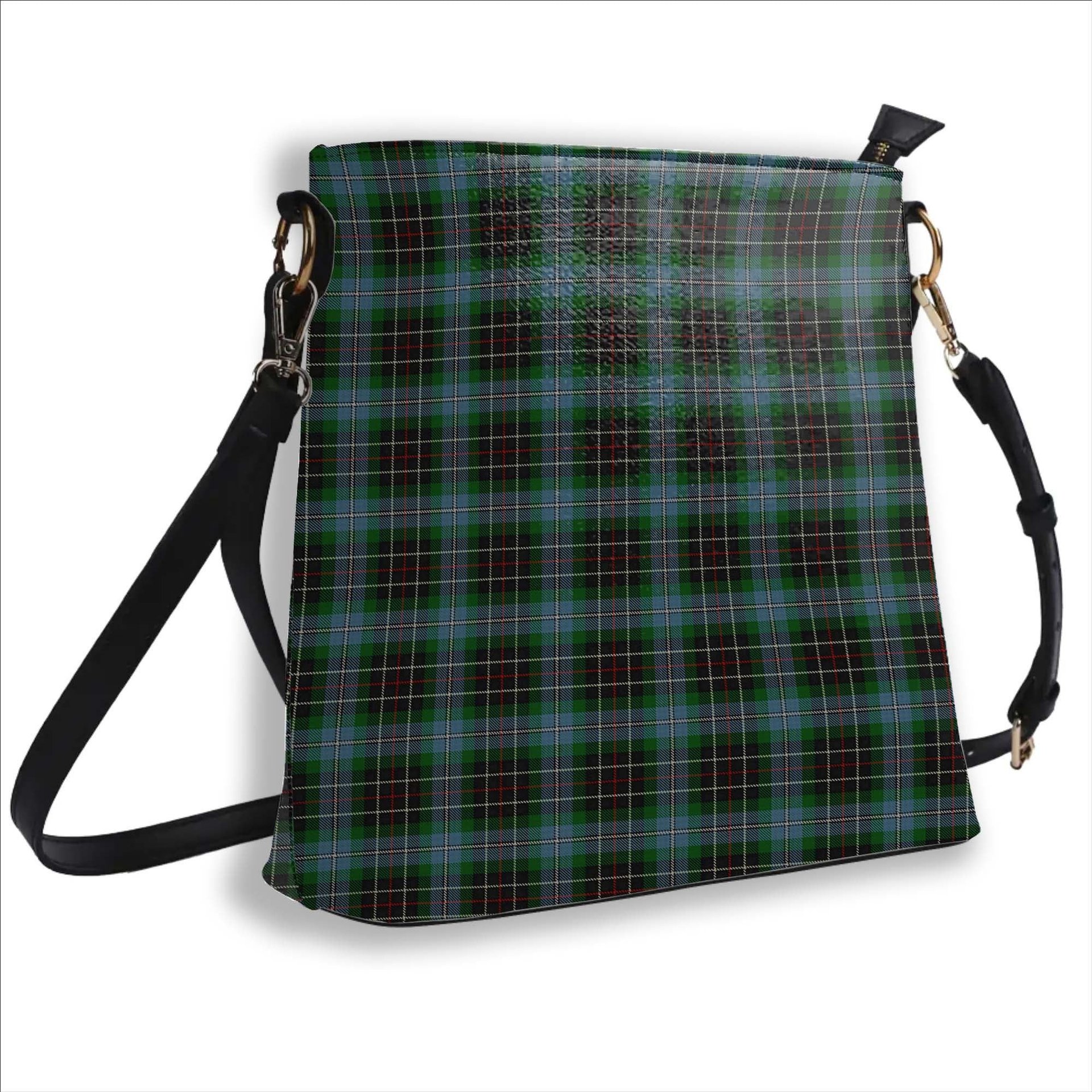 ScotsTee Shop Scottish Hislop Hunting Tartan Bucket Bag Ladies Shoulder Bag Midi