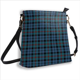 ScotsTee Shop Scottish MacCorquodale Ancient Tartan Bucket Bag Ladies Shoulder Bag Midi