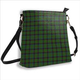 ScotsTee Shop Scottish Stevenson Green Tartan Bucket Bag Ladies Shoulder Bag Midi