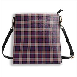 ScotsTee Shop Scottish MacDonald Pattern of Plaids Tartan Bucket Bag Ladies Shoulder Bag Midi