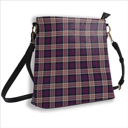 ScotsTee Shop Scottish MacDonald Pattern of Plaids Tartan Bucket Bag Ladies Shoulder Bag Midi