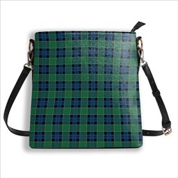 ScotsTee Shop Scottish Graham of Menteith Ancient Tartan Bucket Bag Ladies Shoulder Bag Midi
