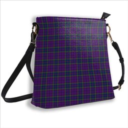 ScotsTee Shop Scottish Wardlaw Modern Tartan Bucket Bag Ladies Shoulder Bag Midi