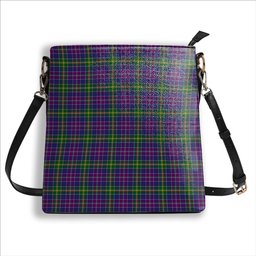 ScotsTee Shop Scottish Yule Tartan Bucket Bag Ladies Shoulder Bag Midi