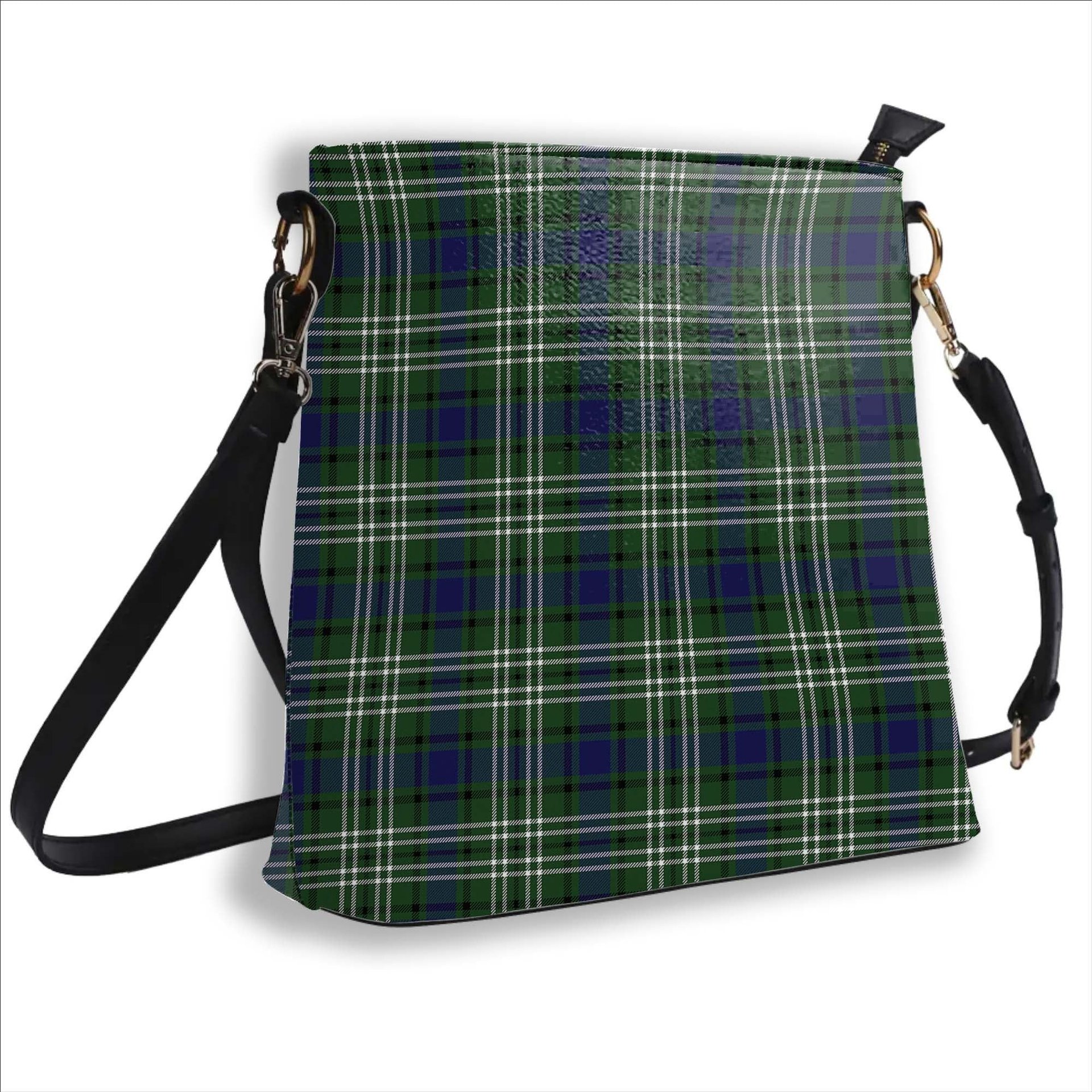 ScotsTee Shop Scottish Swinton Tartan Bucket Bag Ladies Shoulder Bag Midi
