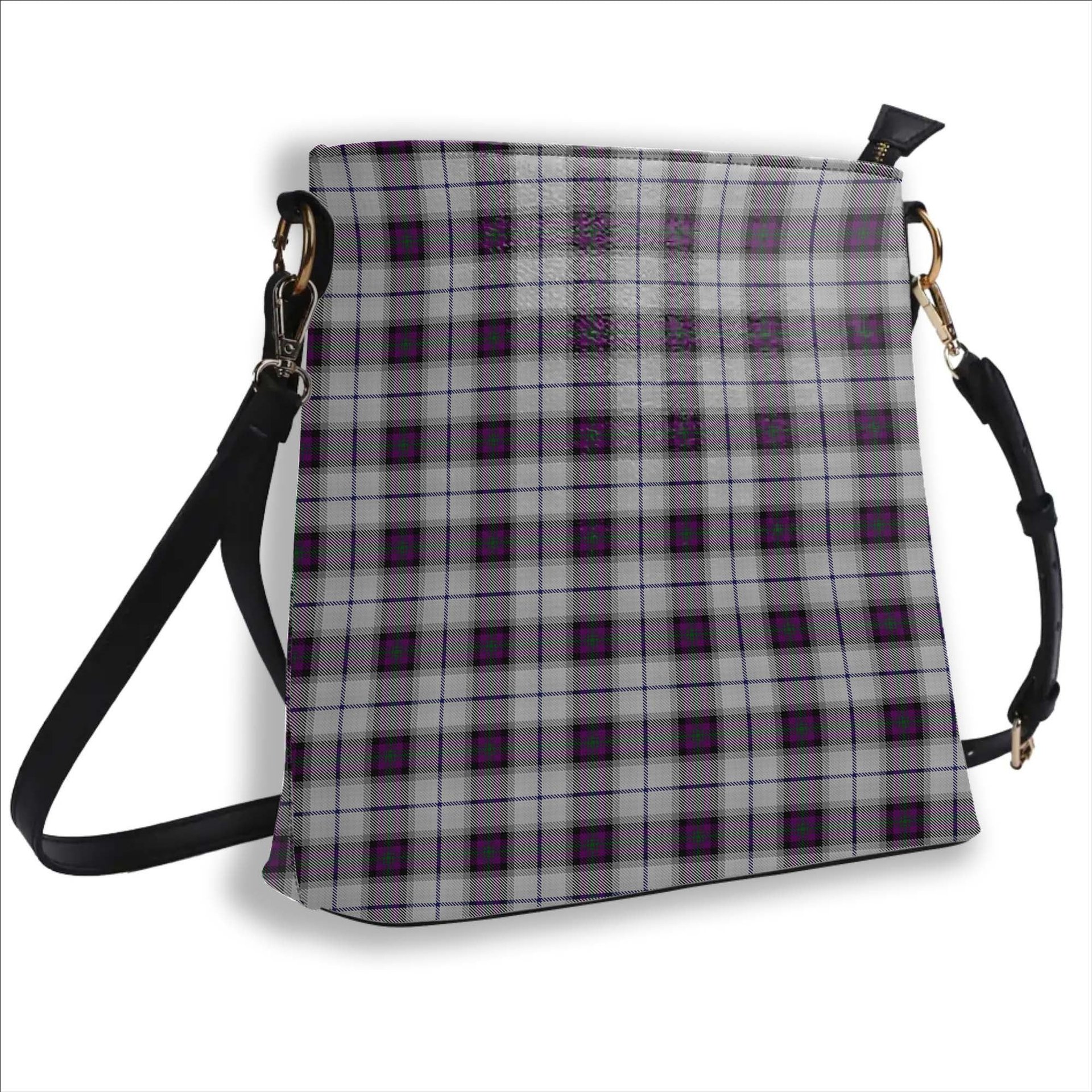 ScotsTee Shop Scottish Alexander of Menstry Dress Tartan Bucket Bag Ladies Shoulder Bag Midi