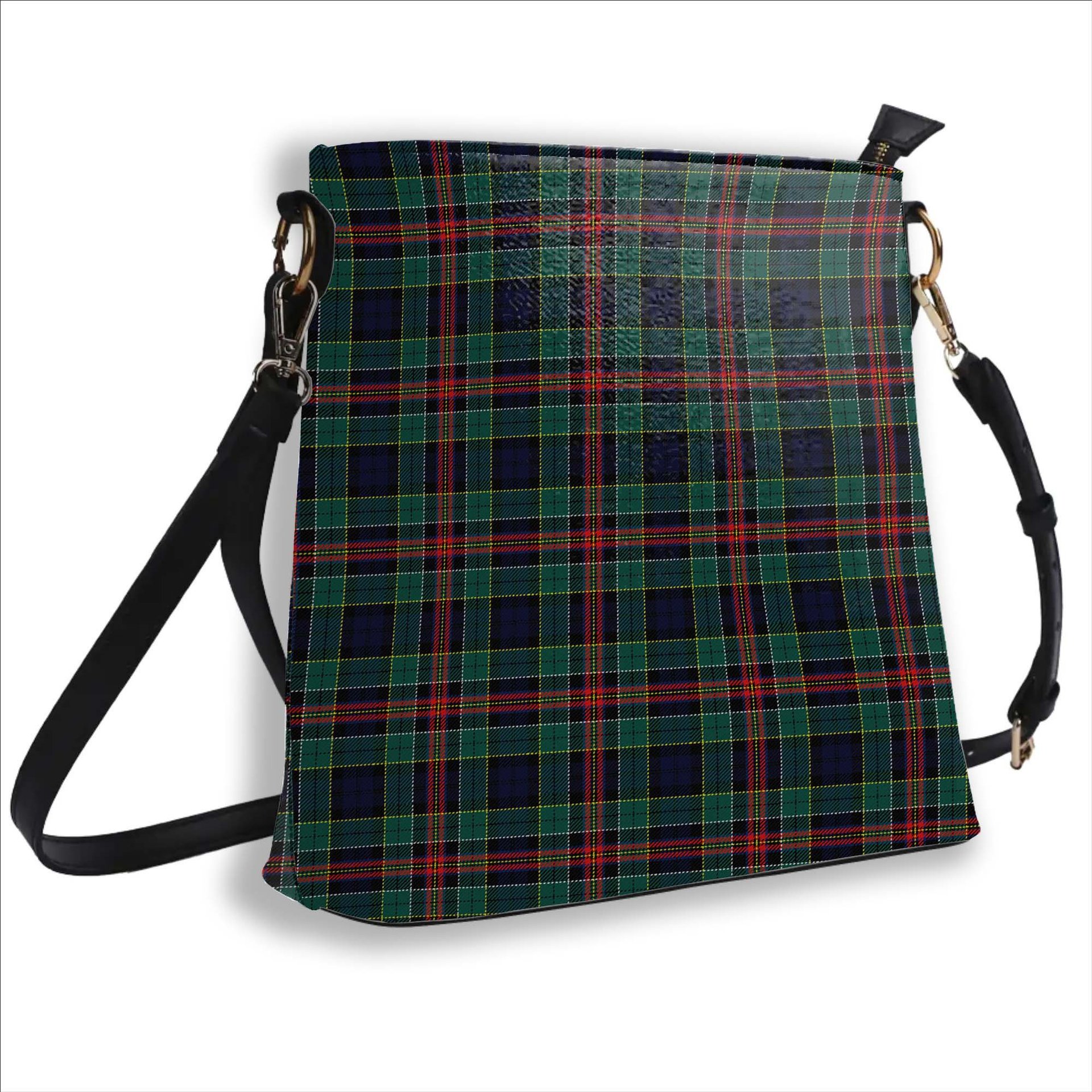 ScotsTee Shop Scottish Allison Modern Tartan Bucket Bag Ladies Shoulder Bag Midi