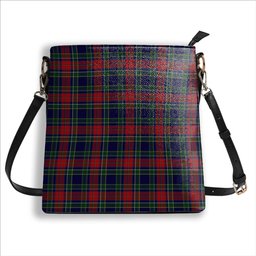 ScotsTee Shop Scottish Allison Red Tartan Bucket Bag Ladies Shoulder Bag Midi