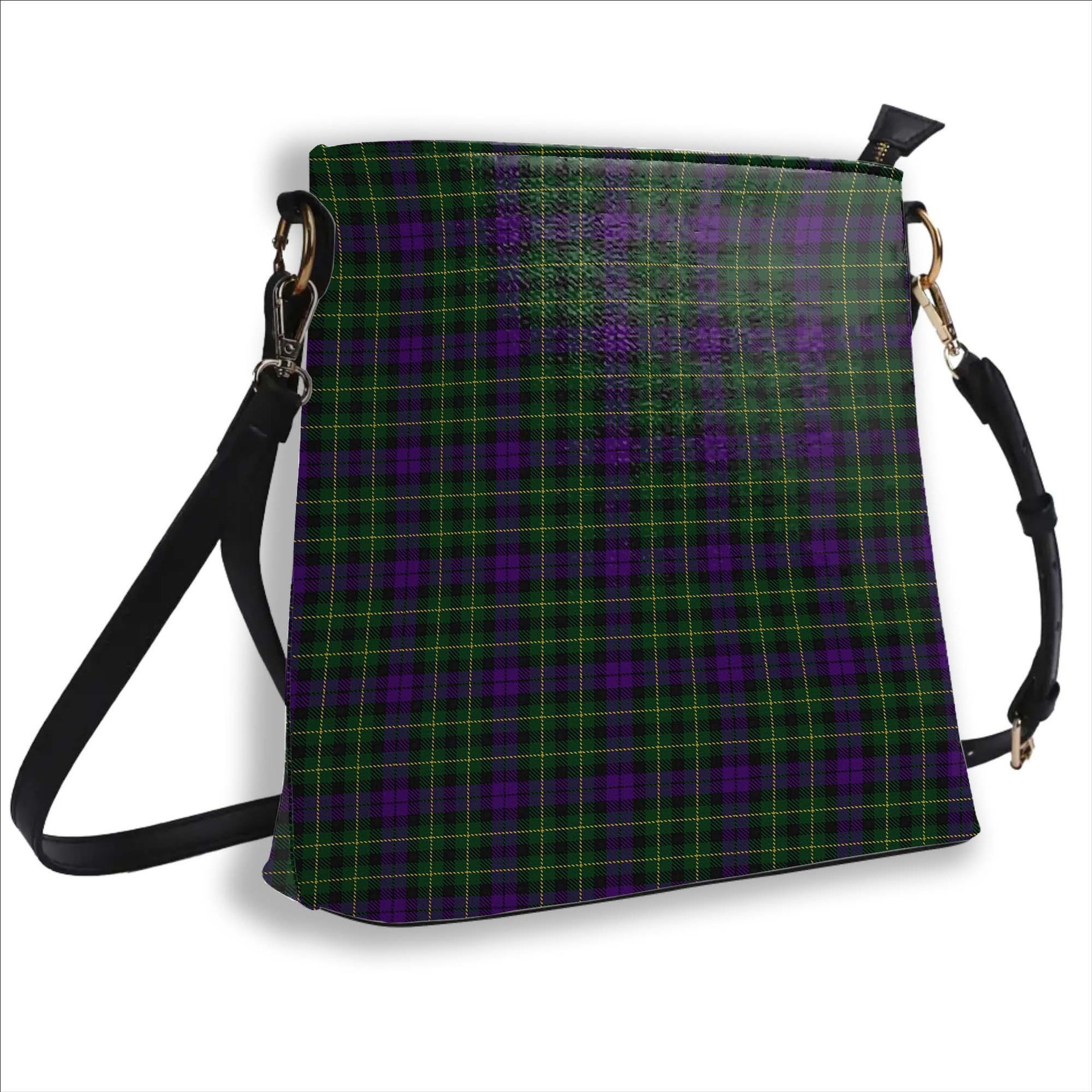 ScotsTee Shop Scottish Abercrombie Wilsons No 2-64 Tartan Bucket Bag Ladies Shoulder Bag Midi