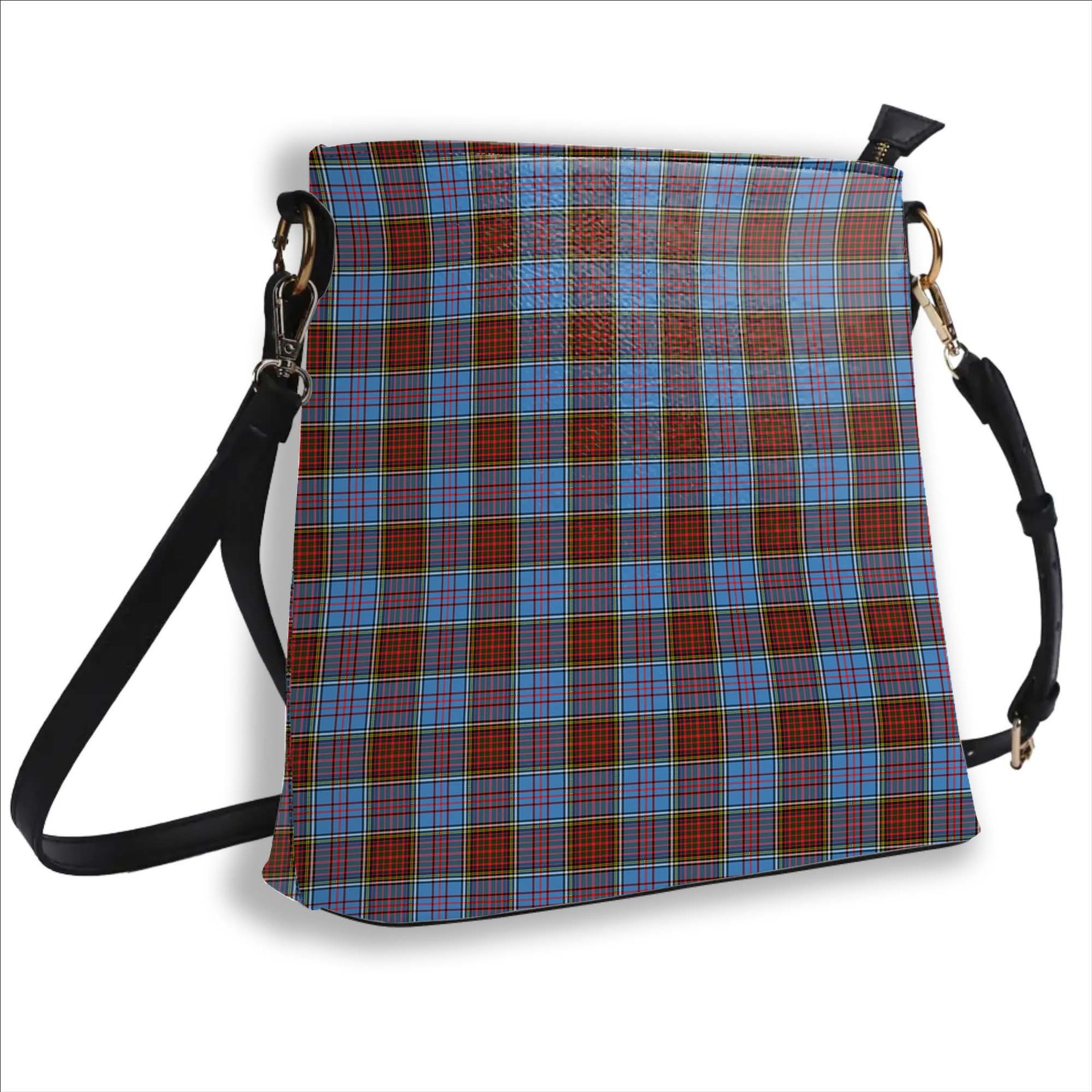 ScotsTee Shop Scottish Anderson Modern Tartan Bucket Bag Ladies Shoulder Bag Midi