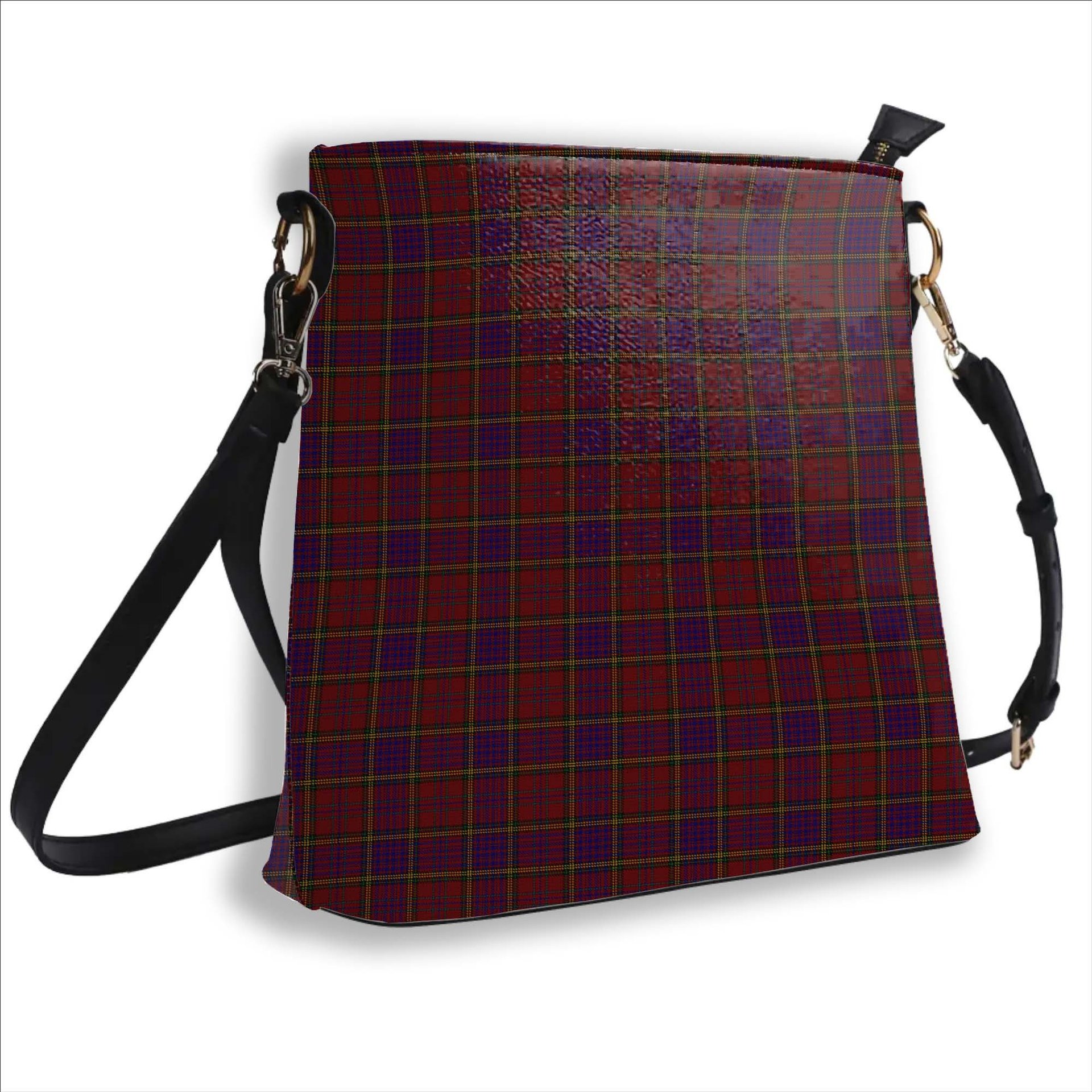 ScotsTee Shop Scottish Anderson of Kinnedear Red Tartan Bucket Bag Ladies Shoulder Bag Midi