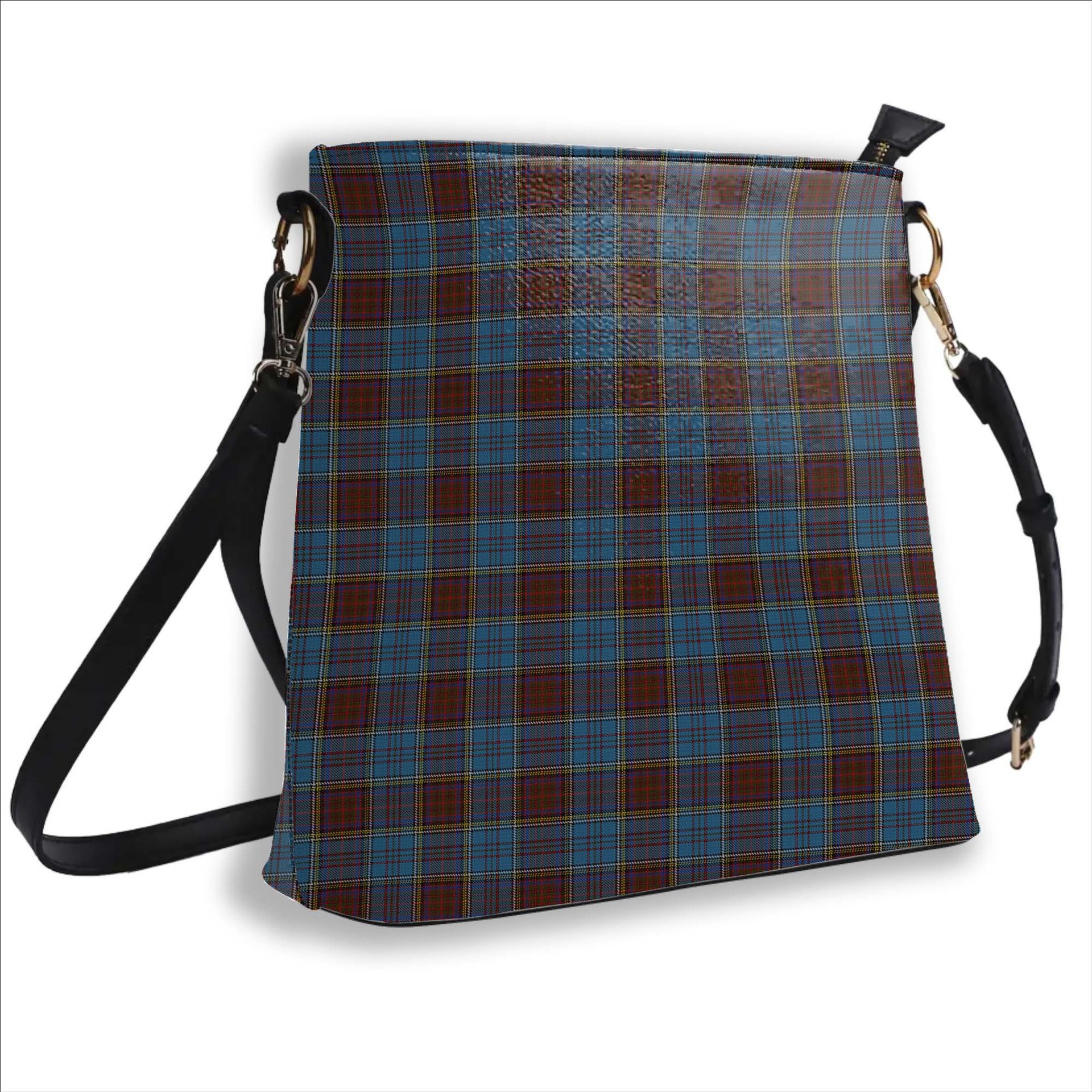 ScotsTee Shop Scottish Anderson Paton Tartan Bucket Bag Ladies Shoulder Bag Midi