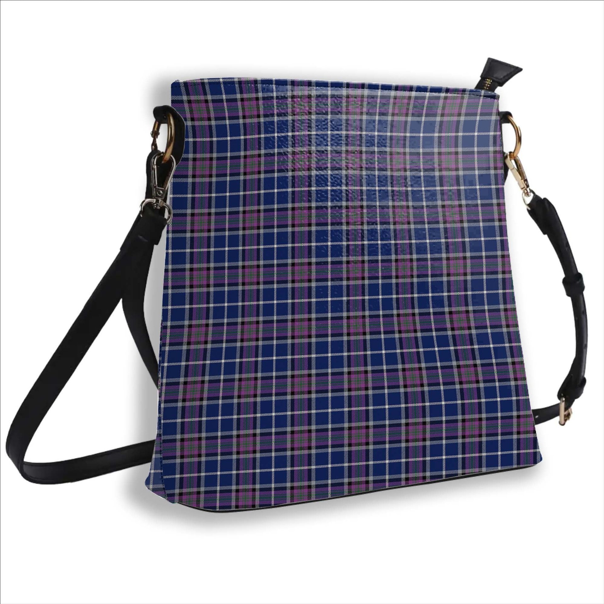 ScotsTee Shop Scottish Alexander of Menstry Modern Tartan Bucket Bag Ladies Shoulder Bag Midi