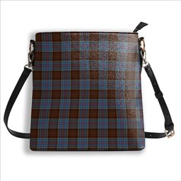 ScotsTee Shop Scottish Anderson MacGregor Hastie 3 Tartan Bucket Bag Ladies Shoulder Bag Midi