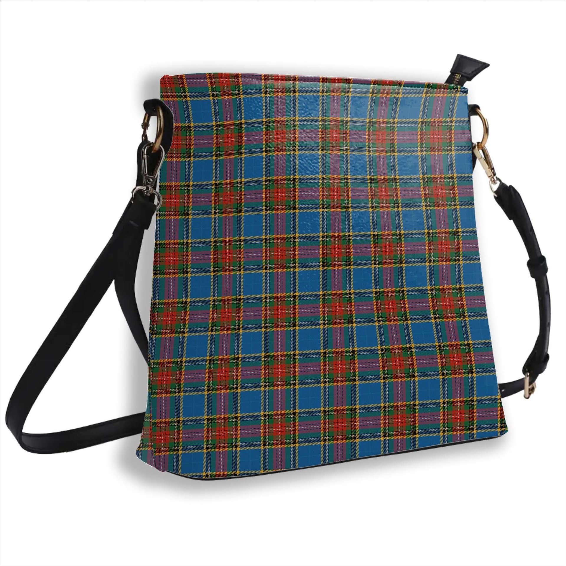 ScotsTee Shop Scottish Bethune Ancient Tartan Bucket Bag Ladies Shoulder Bag Midi