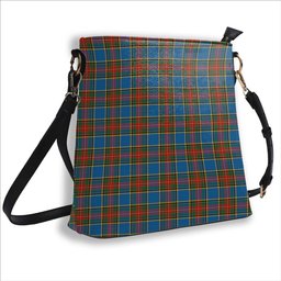 ScotsTee Shop Scottish Bethune Ancient Tartan Bucket Bag Ladies Shoulder Bag Midi