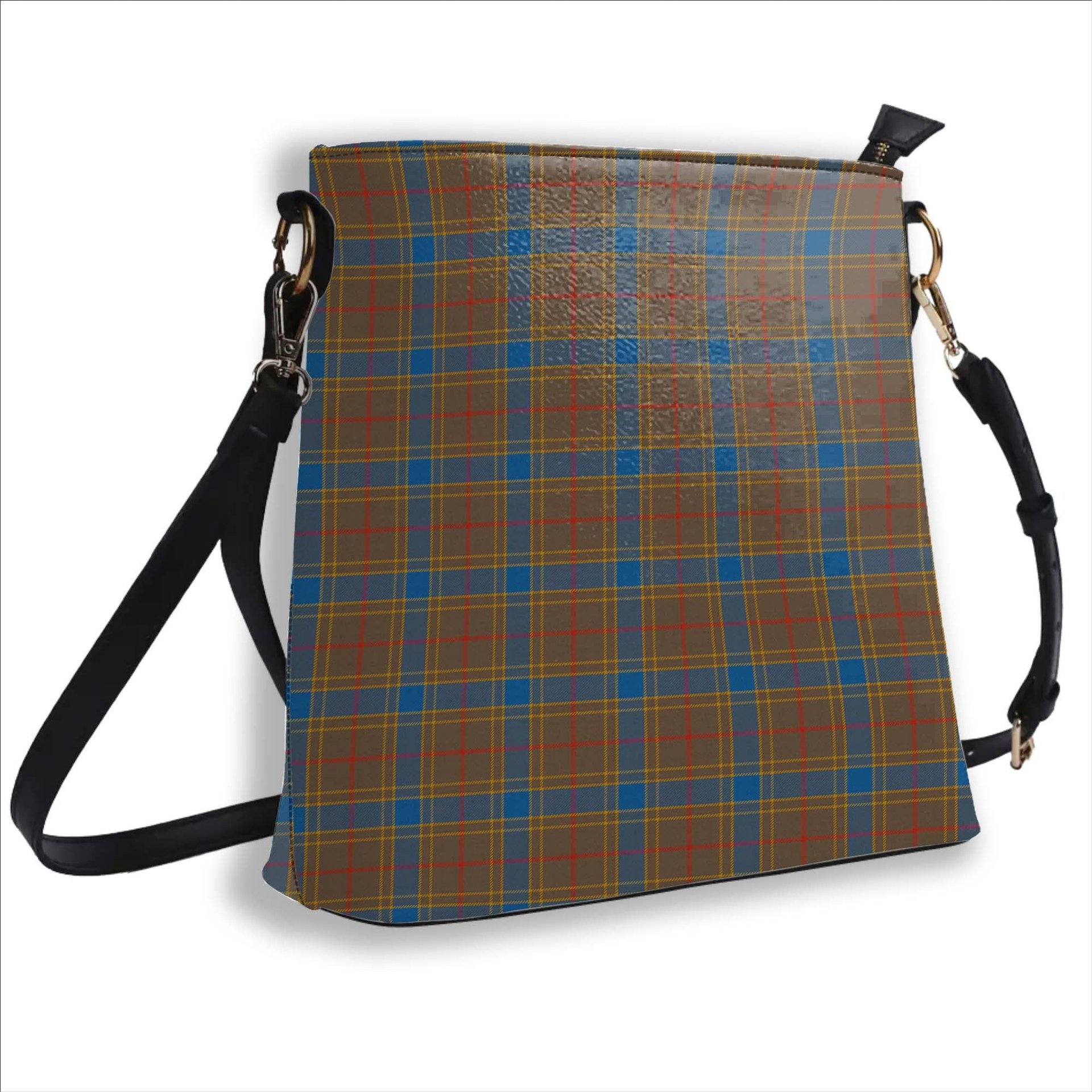 ScotsTee Shop Scottish Balfour Ancient Tartan Bucket Bag Ladies Shoulder Bag Midi