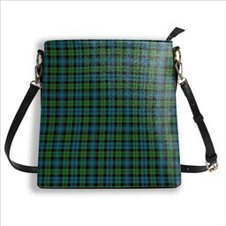 ScotsTee Shop Scottish Black Watch Ancient Clan Tartan Bucket Bag Ladies Shoulder Bag Midi
