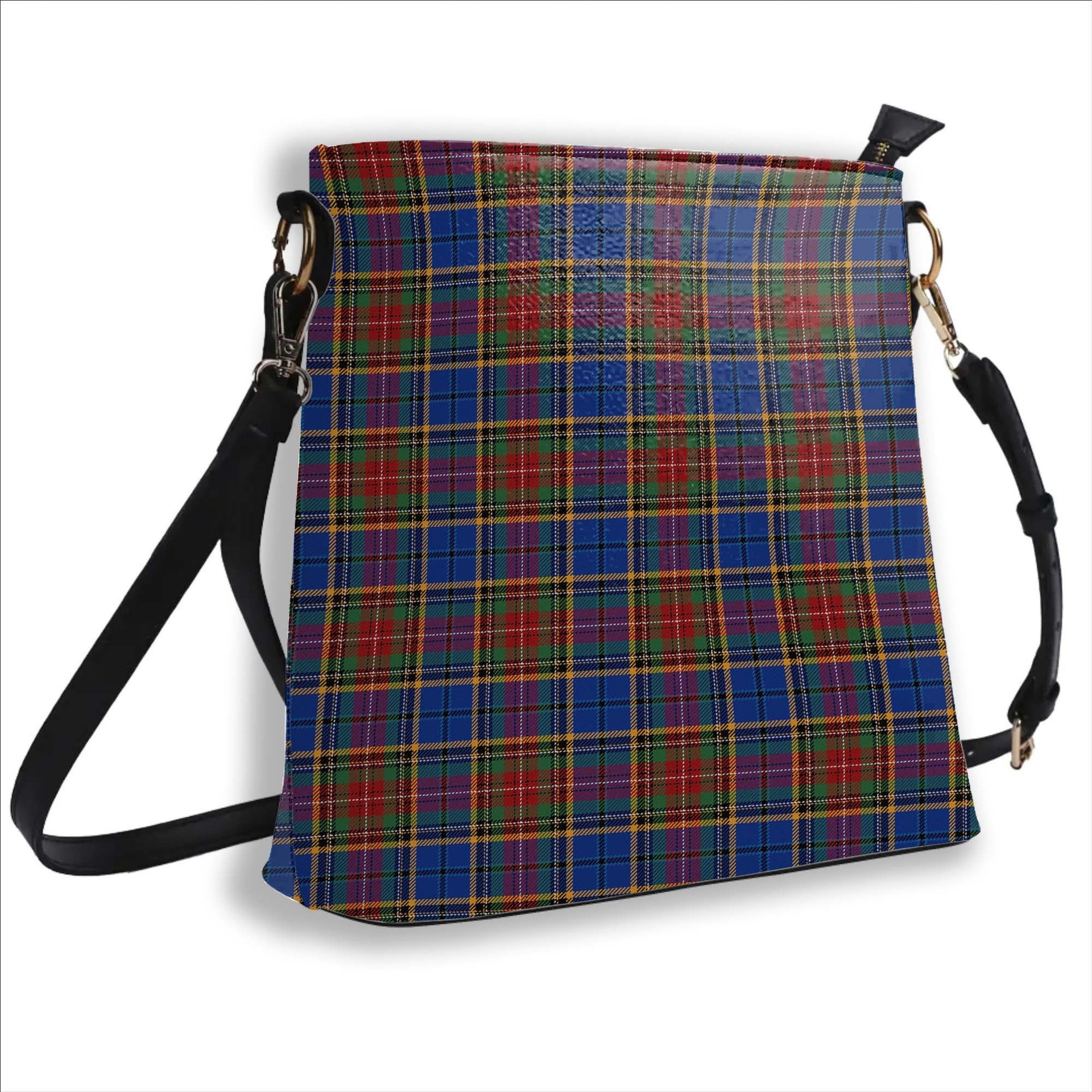 ScotsTee Shop Scottish Beattie (Beatty) Modern Tartan Bucket Bag Ladies Shoulder Bag Midi