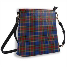 ScotsTee Shop Scottish Beattie (Beatty) Modern Tartan Bucket Bag Ladies Shoulder Bag Midi